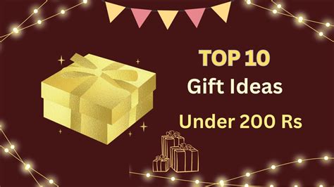 best gift under 200 rs for marriage